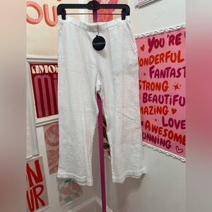 NWT ALEMBIKA TETRA WHITE PANTS